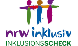 Logo: MAGS NRW, Inklusionsscheck